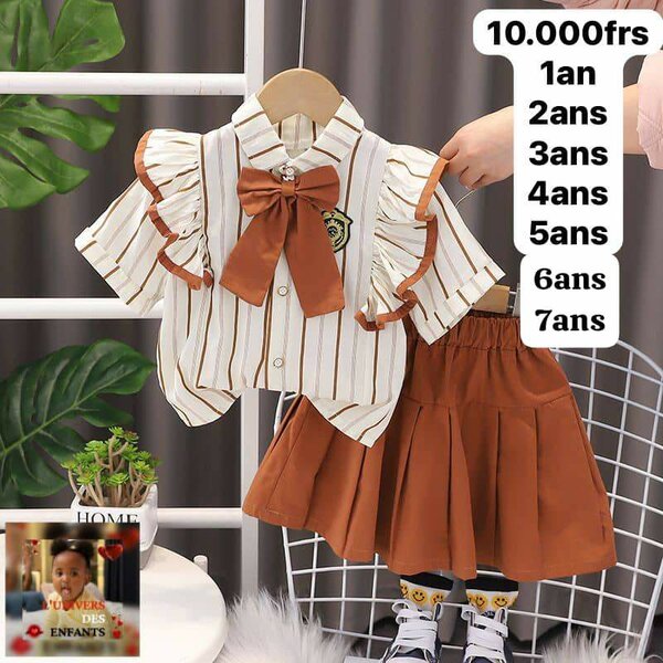 Ensemble 2 pièces filles et garçons