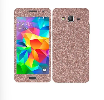 Samsung Galaxy Grand Prime Glitter Mobile Skin - Light Pink