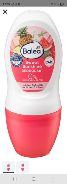 Déodorant Balea Tropical