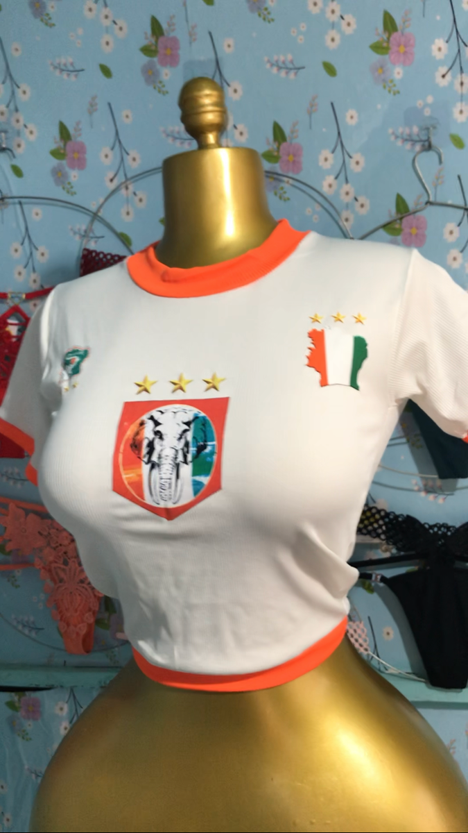 T-shirt Côte d'Ivoire Femme