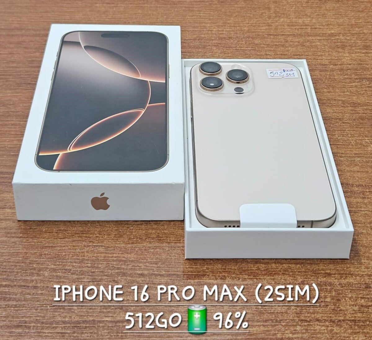 iPhone 16 Pro Max 512Go