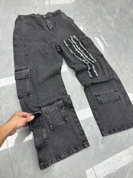 Jeans cargo décontractés