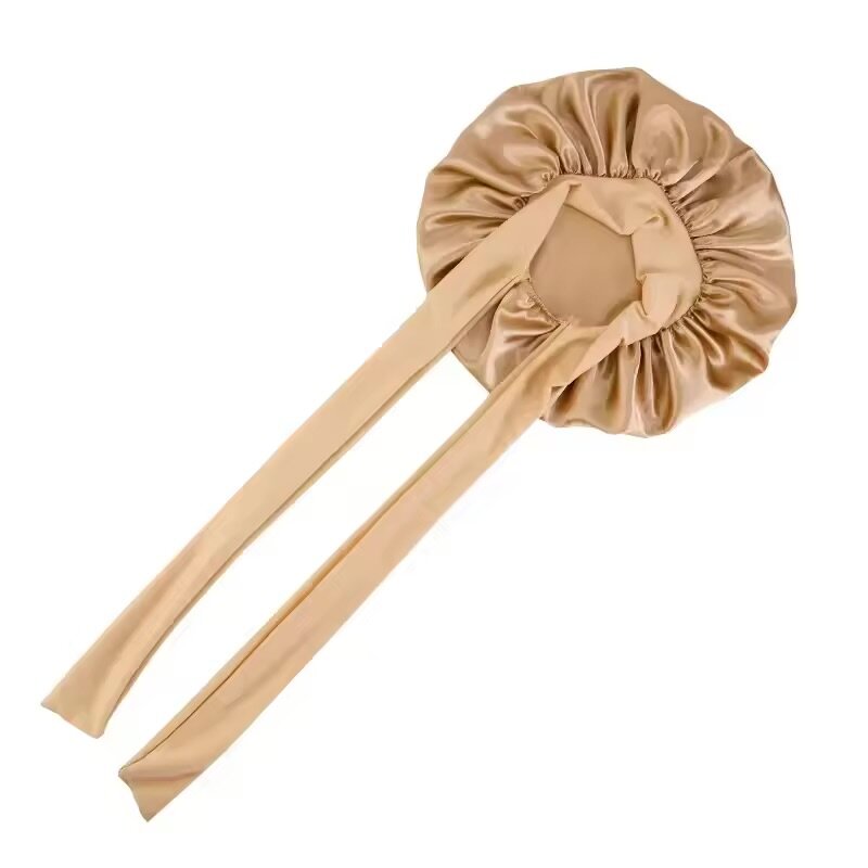 Bonnets satin de luxe pour cheveux