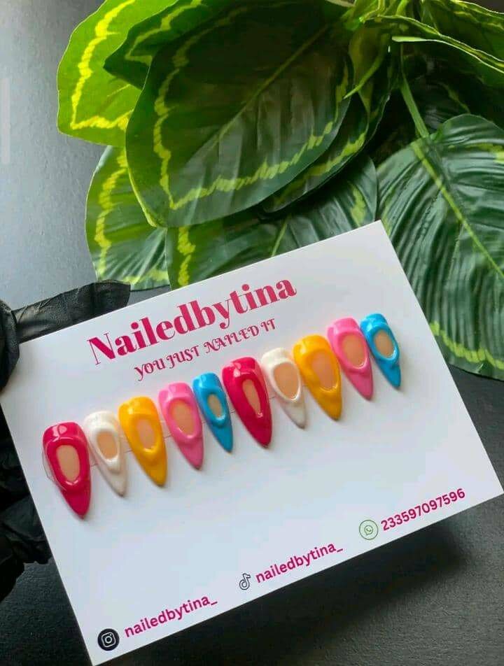 Handmade Gel press on nails