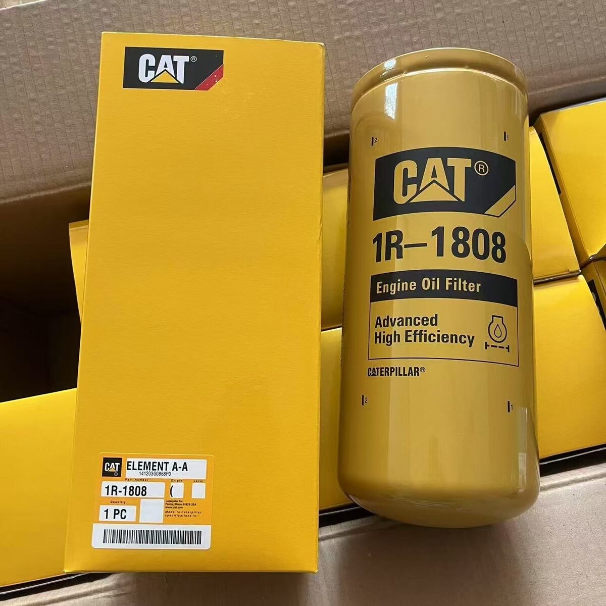 Filtre à huile moteur CAT 1R-1808