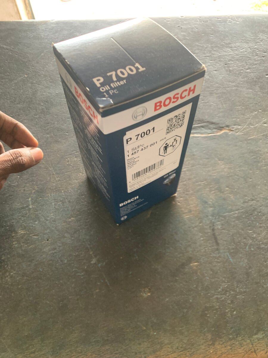 Filtre à huile Bosch P7001