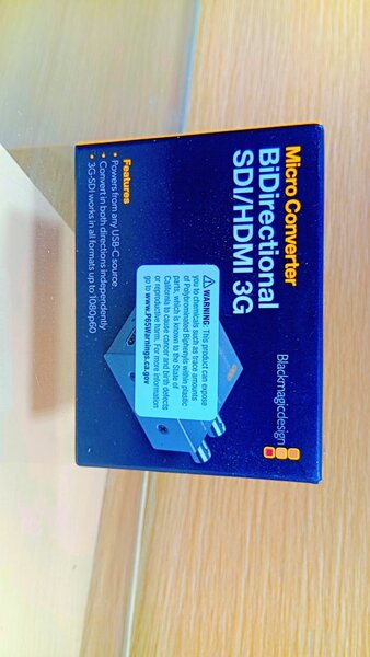 Convertisseur Micro SDI/HDMI 3G