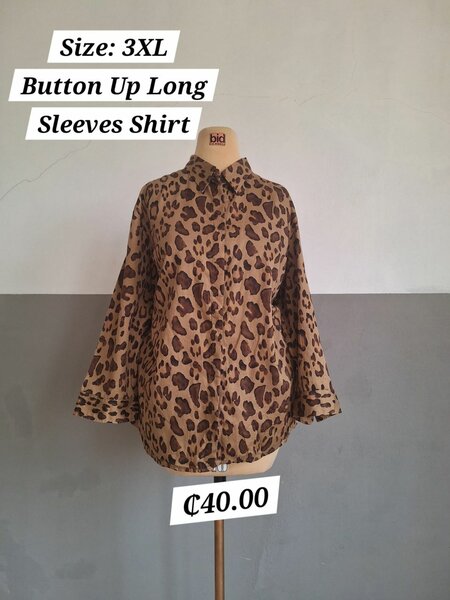 Vintage Button up Long sleeves shirt