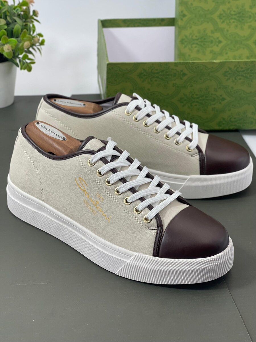 SANTONI  BLACK AND WHITE