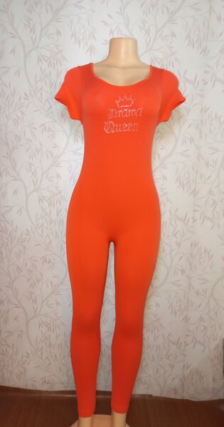 Combinaison orange pour Femme