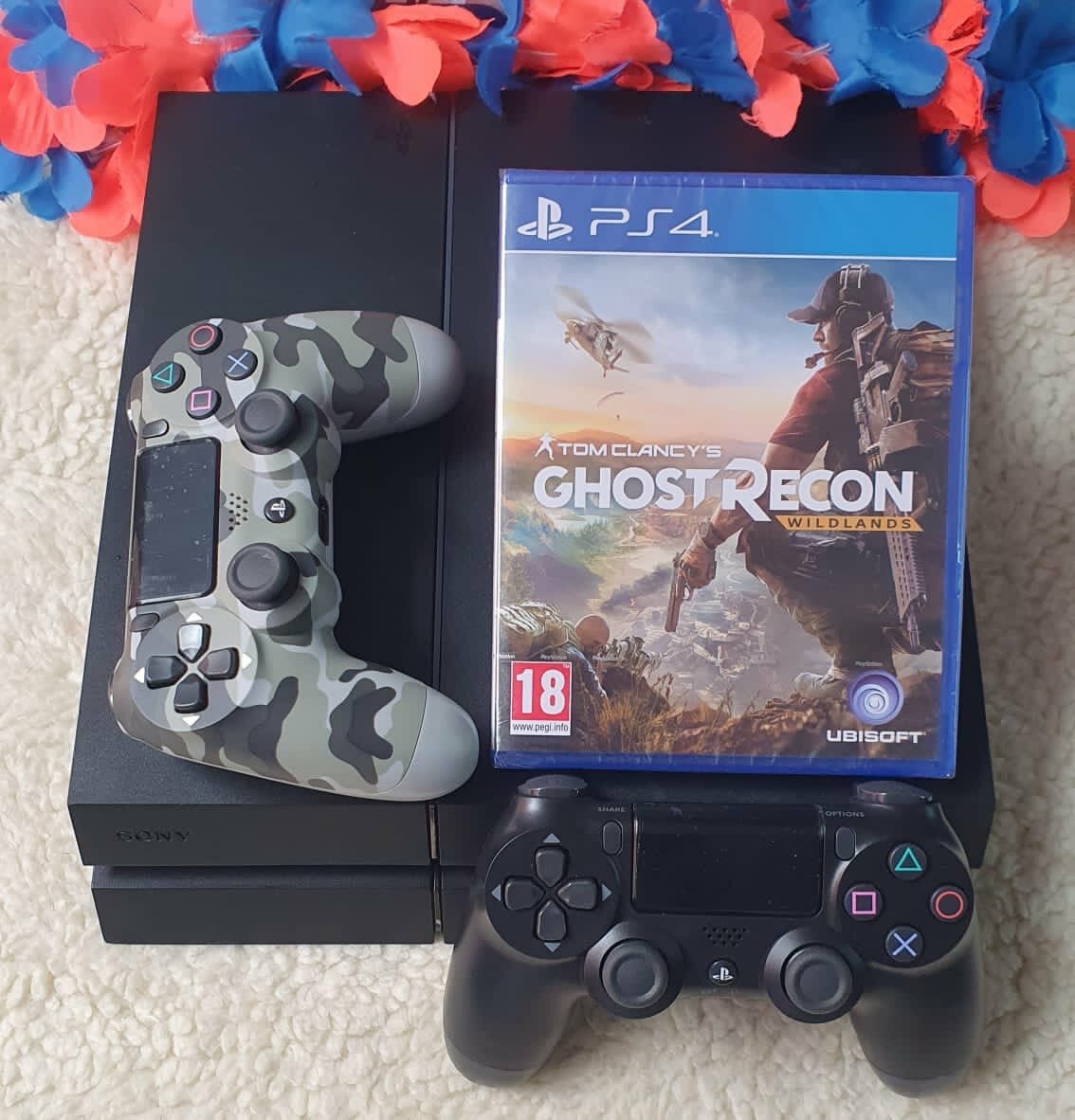 Ps4 Fat + 1 Cd + 2 manettes