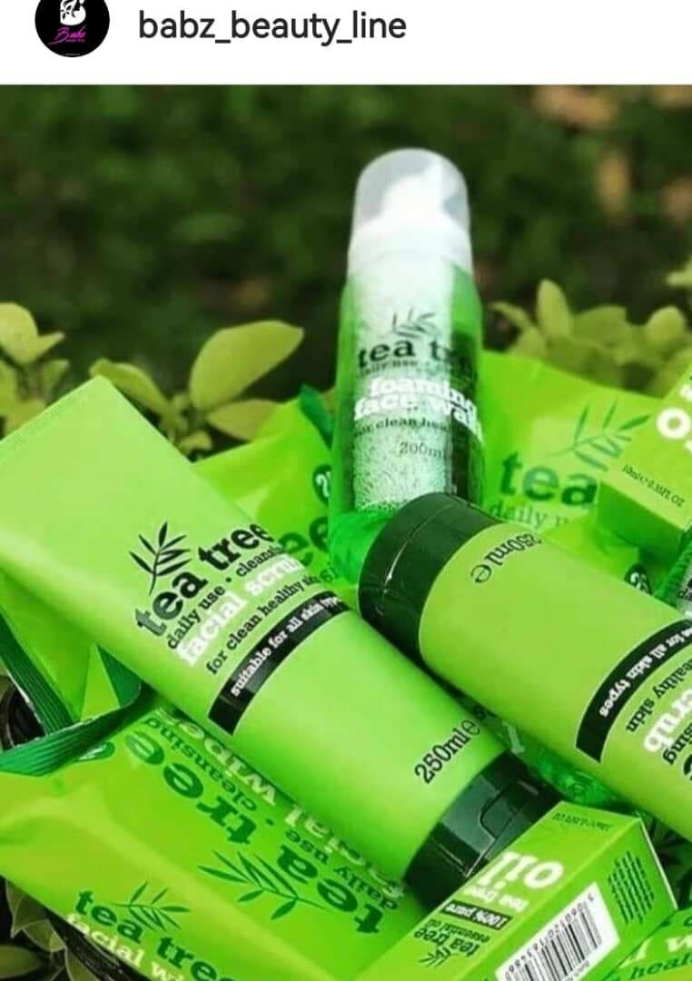 Tea tree facial set