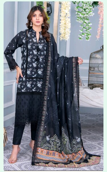 Embroidered collection