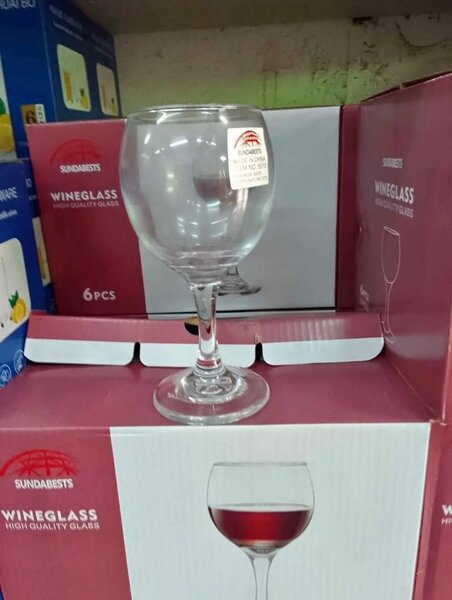 Verres à Vin de Haute Qualité, 6 Pièces