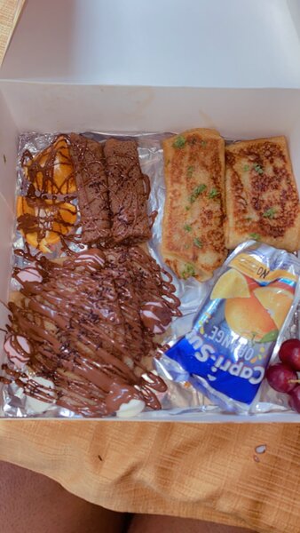 La boxe de crêpes sucrée salée