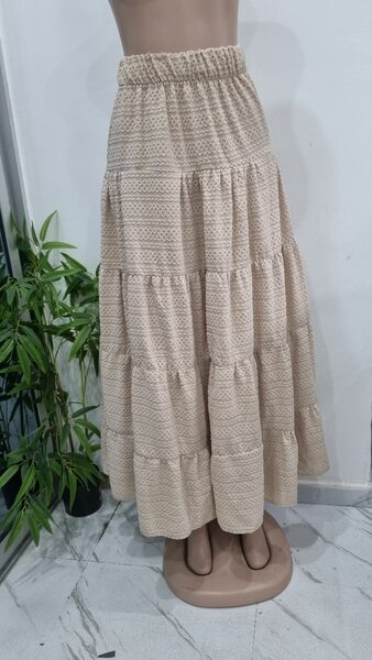 Jupe longue bohème élégante