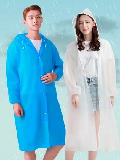 Imperméables légers unisexes