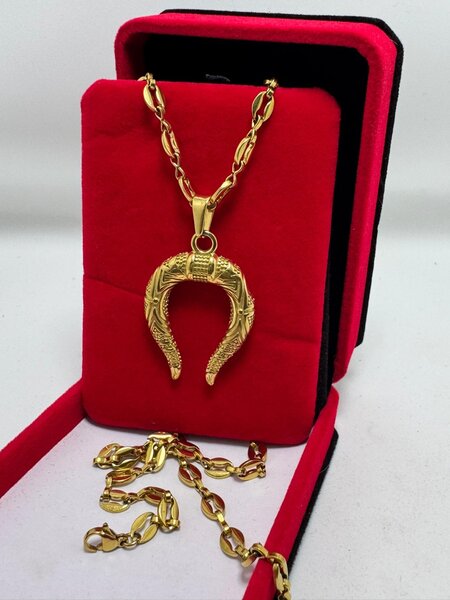 Collier Pendentif Or Vintage