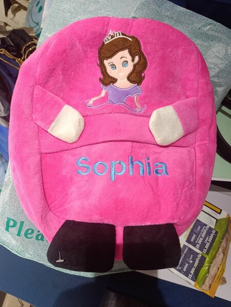 Sac à dos princesse rose