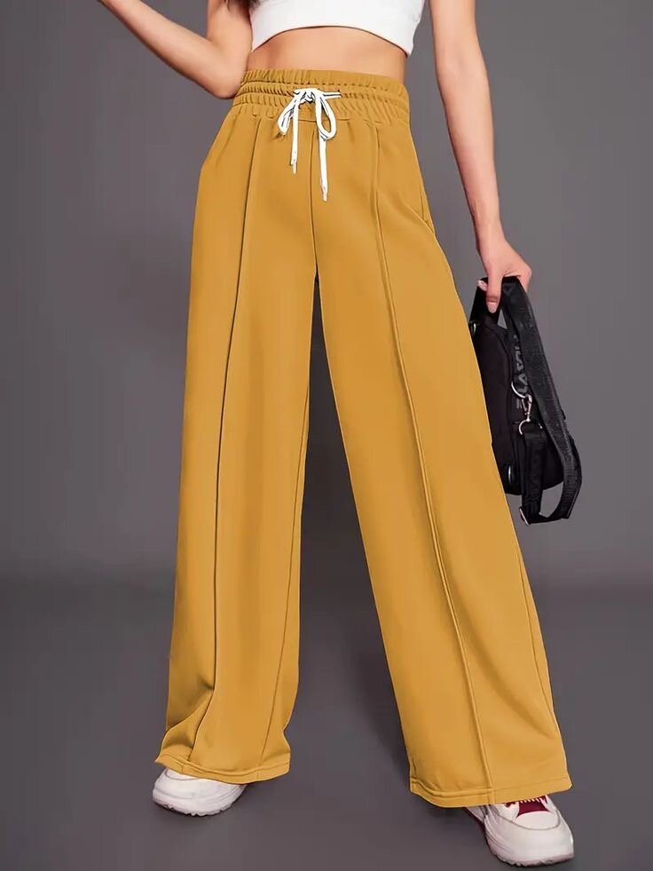 Pantalon ample femme élégant