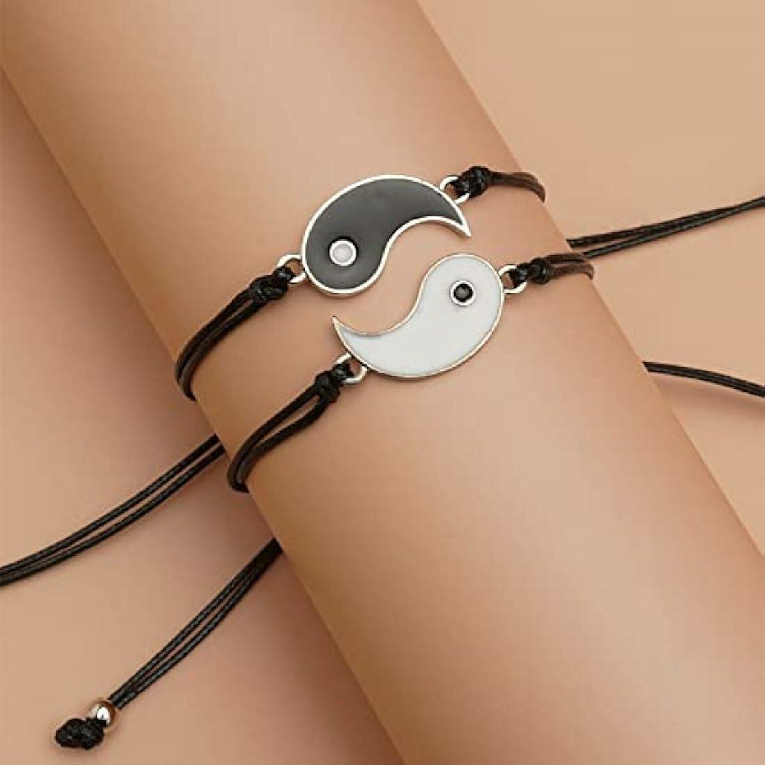 Yin-Yang Couple Bracelets