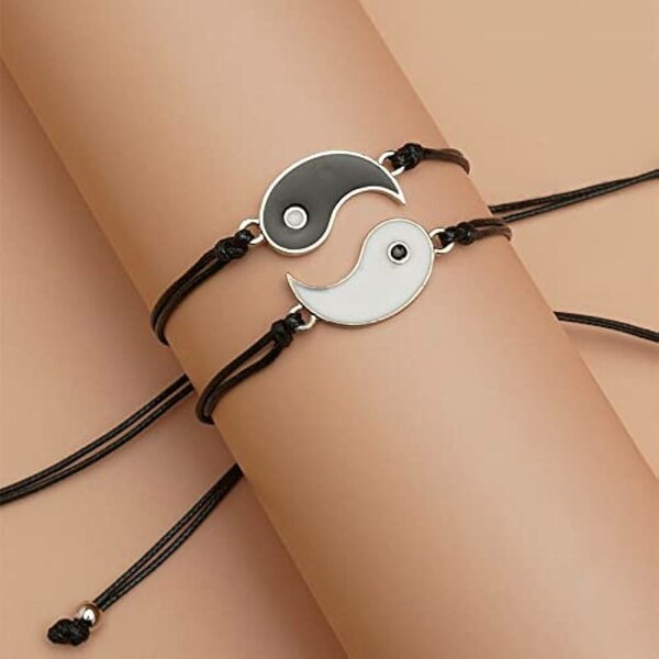 Yin-Yang Couple Bracelets