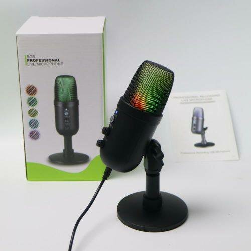 Microphone RGB professionnel