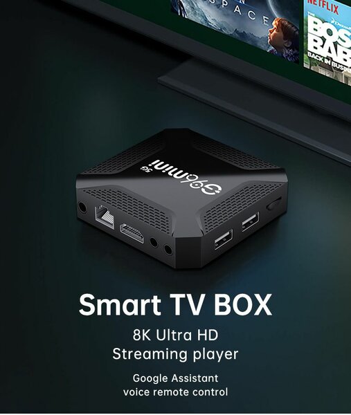 G96 Mini 8K Smart TV Box