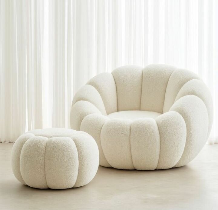 Fauteuil suspendu en rotin