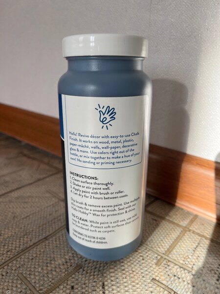 Меловая акриловая краска от Hello Hobby