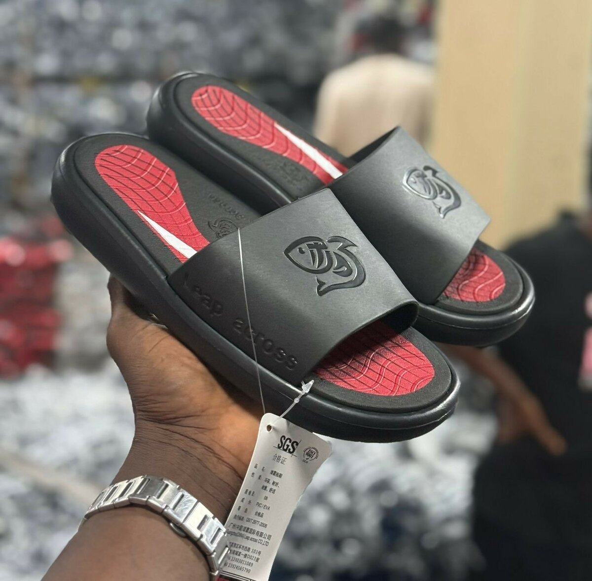 Tongs confort décontractées homme