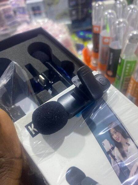 Wireless microphone type iphone
