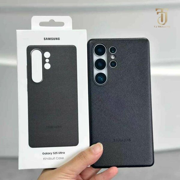 Coque en cuir Galaxy S25 Ultra