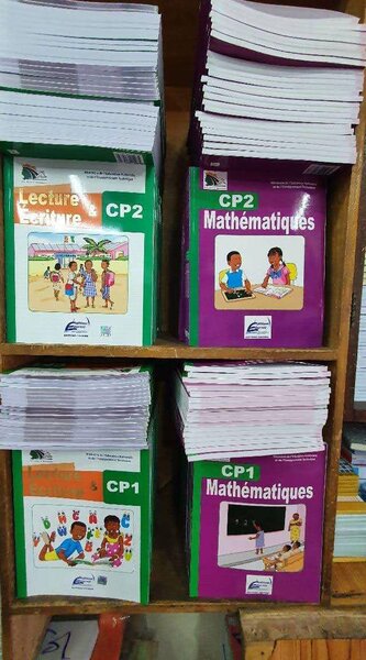 Manuels scolaires CP1 et CP2