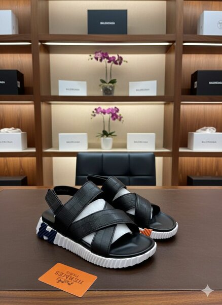 Sandales en cuir élégantes