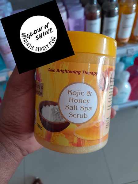 salt spa scrub