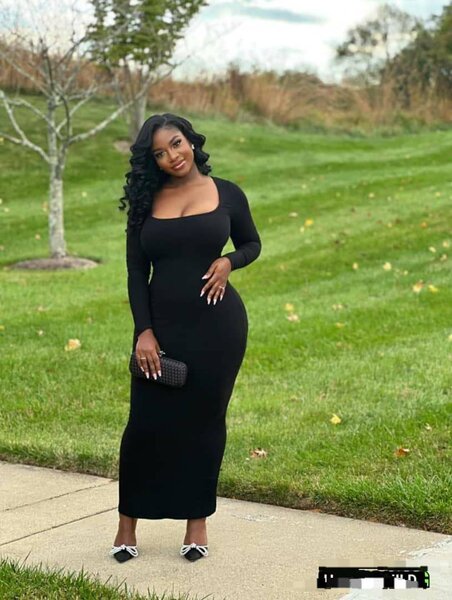 Robe longue moulante élégante