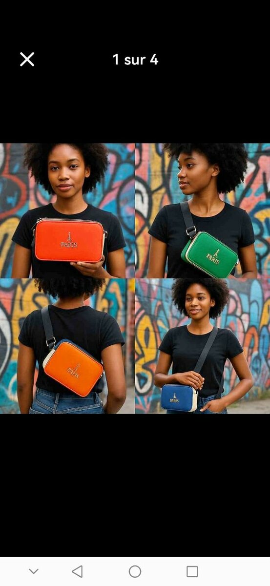 Sac Bandoulière Coloré