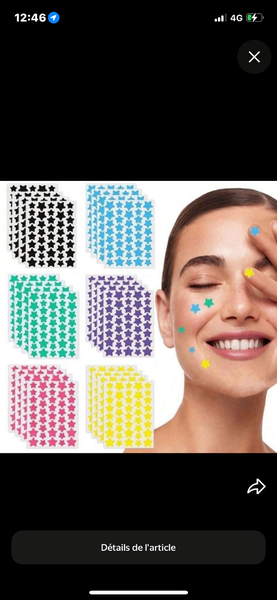 Patchs anti acné et boutons