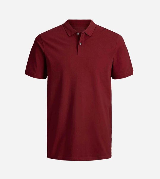 Polo classique homme bordeaux