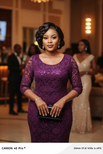 Robe dentelle stretch XXL