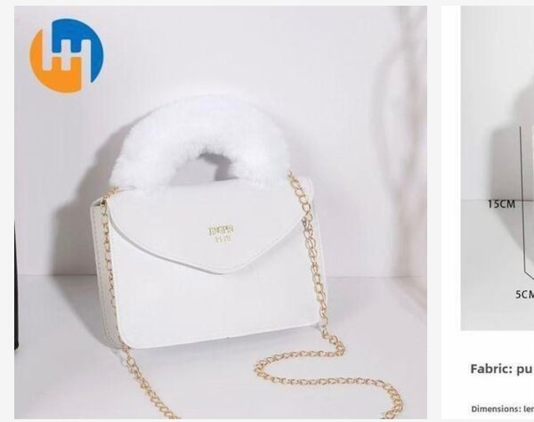 Sac à main blanc chic