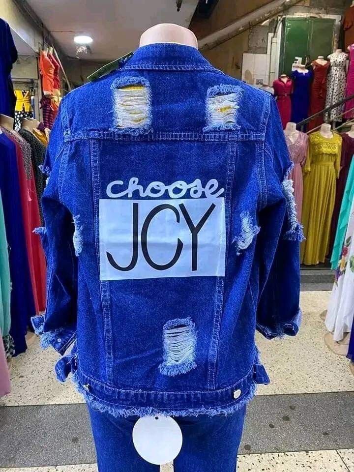 Ladies jeans top and  down