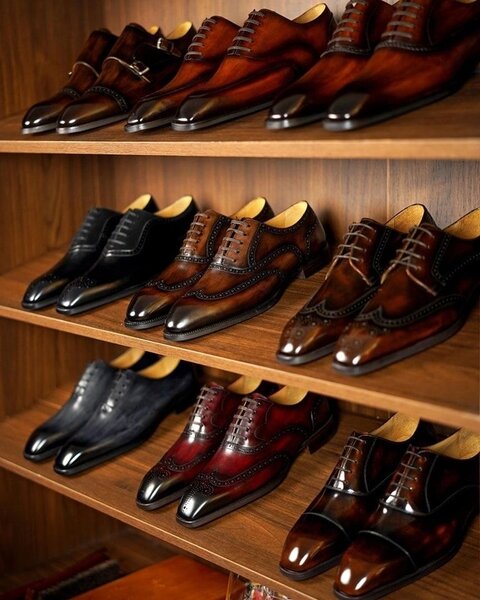 Chaussures habillées en cuir élégant