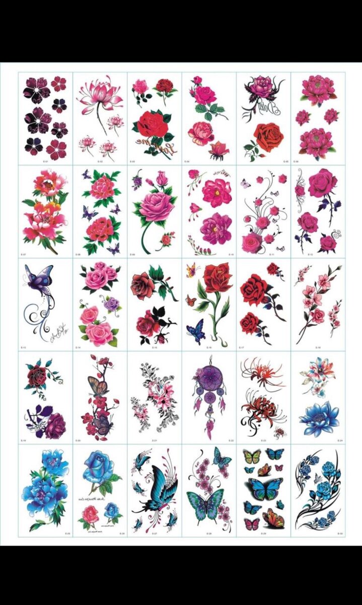 Tatouages temporaires