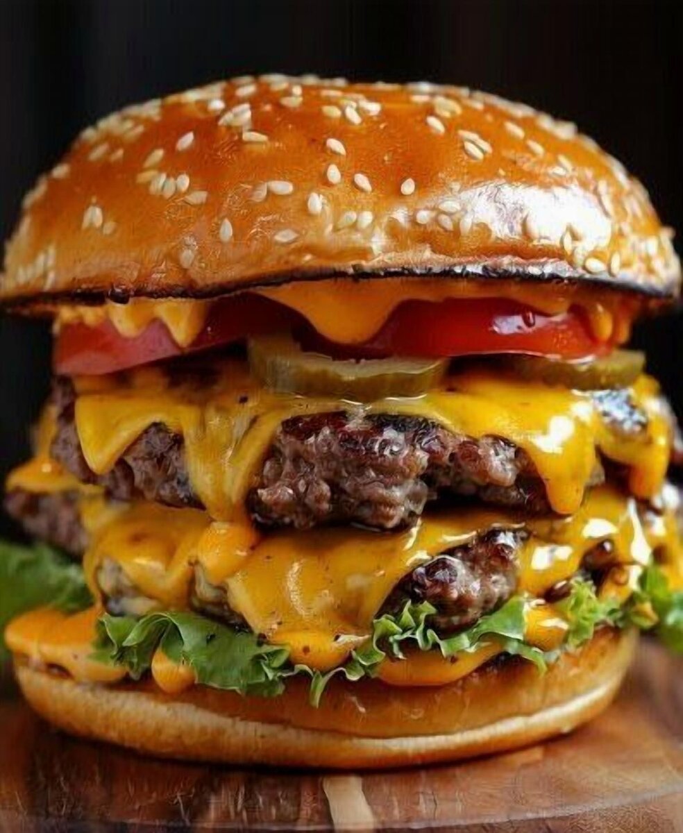 Double Cheese Burger