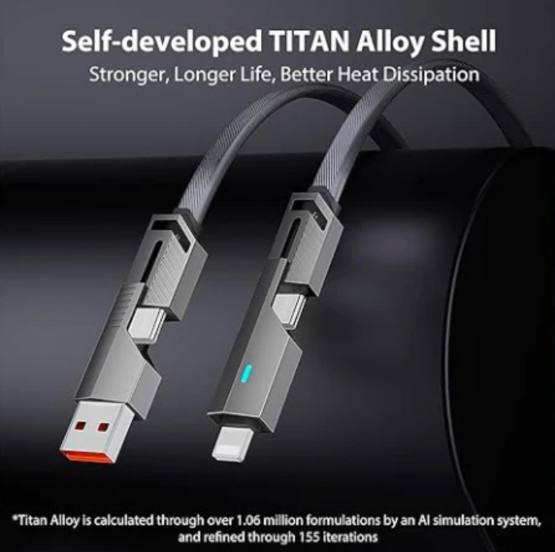 4-in-1 65w Charging Cables