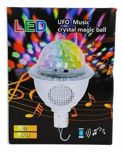 LED Boule Disco Rotative