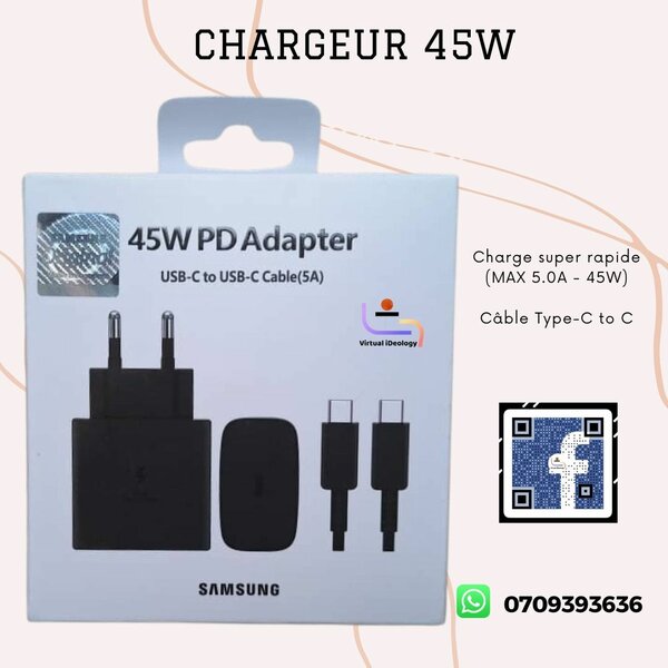 Chargeur 45W type-C