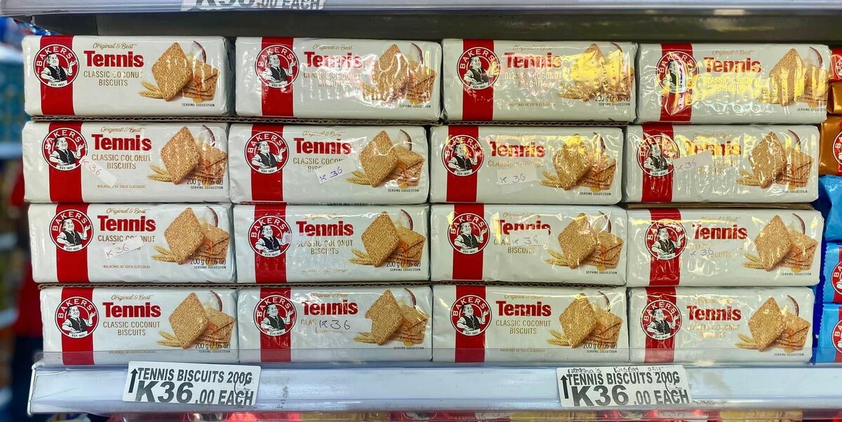 Tennis biscuits